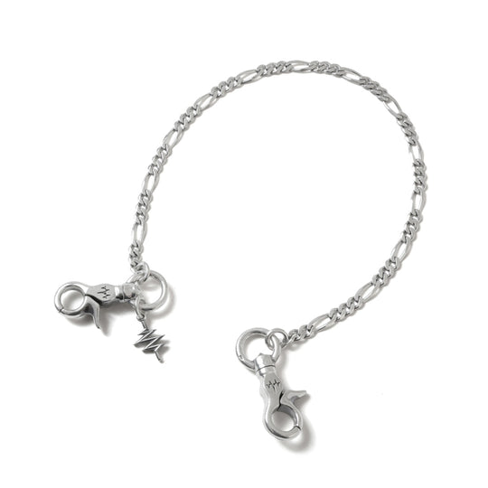 Ref No5371 WALLET CHAIN 925 SILVER