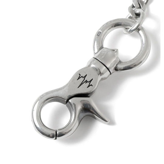 Ref No5371 WALLET CHAIN 925 SILVER