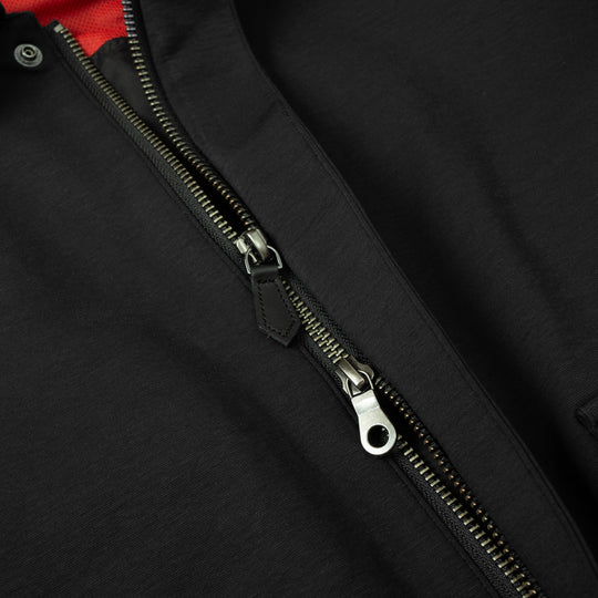 Duplex Cotton Jersey トラベル A-2 フライトジャケット ブラック