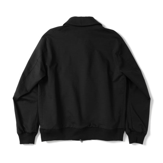 Duplex Cotton Jersey トラベル A-2 フライトジャケット ブラック