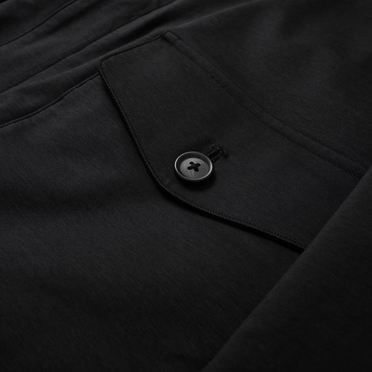 Duplex Cotton Jersey トラベル A-2 フライトジャケット ブラック