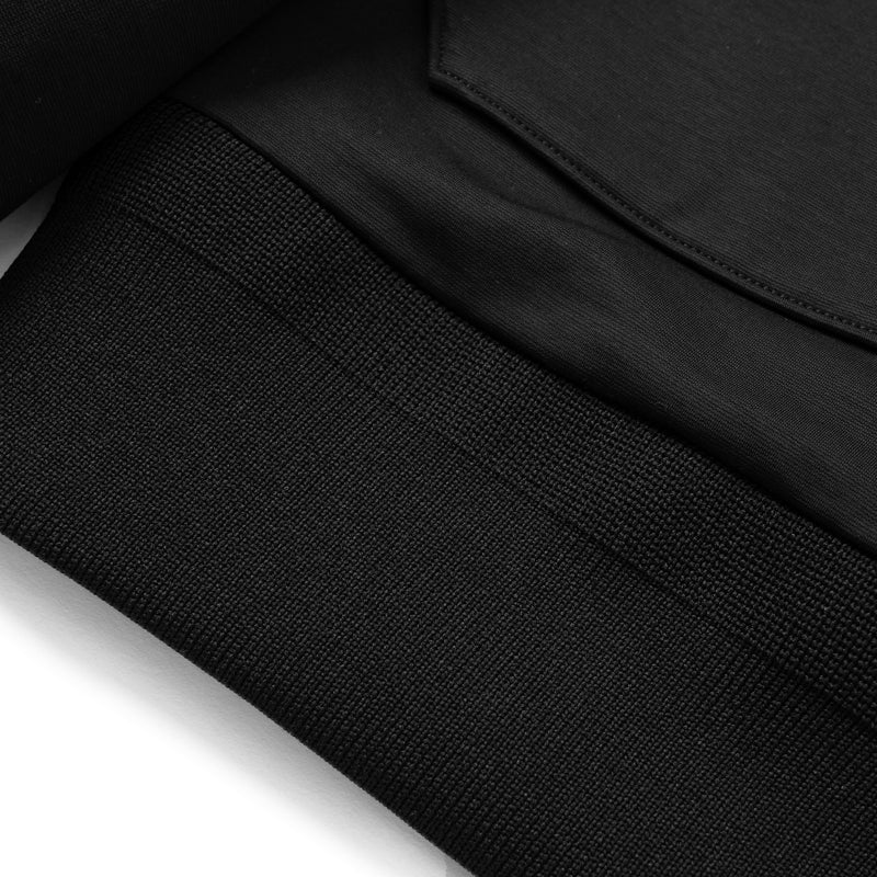 Duplex Cotton Jersey トラベル A-2 フライトジャケット ブラック
