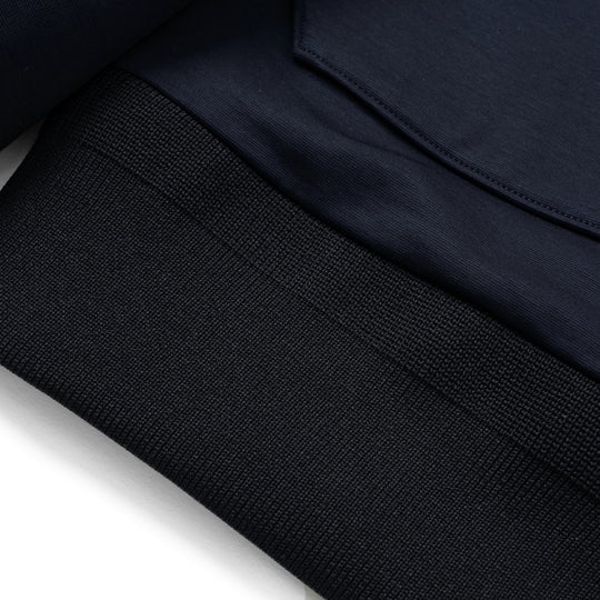 Duplex Cotton Jersey トラベル A-2 フライトジャケット コスモネイビー