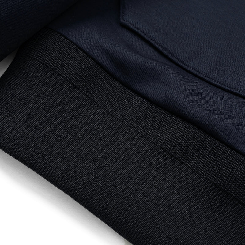 Duplex Cotton Jersey トラベル A-2 フライトジャケット コスモネイビー