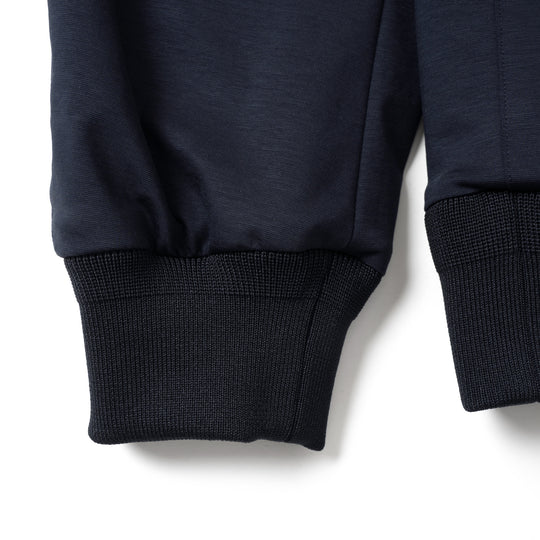Duplex Cotton Jersey トラベル A-2 フライトジャケット コスモネイビー