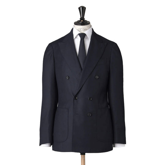 【干場別注】Loro Piana Fabric Wool ダブルジャケットMade by RING JACKET