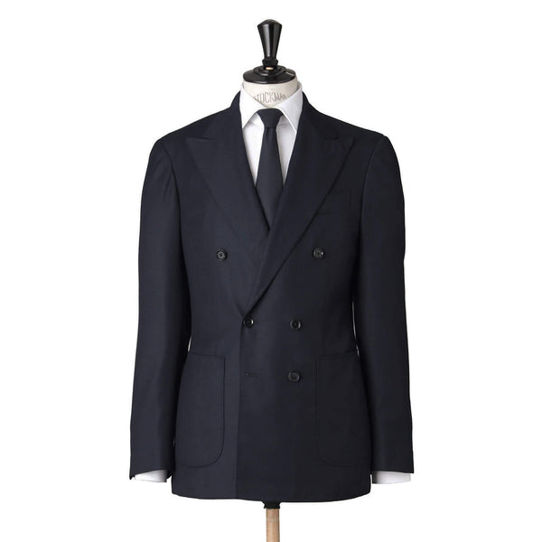 8/27(水)18時販売【干場別注】Loro Piana Fabric Wool ダブルジャケットMade by RING JACKET
