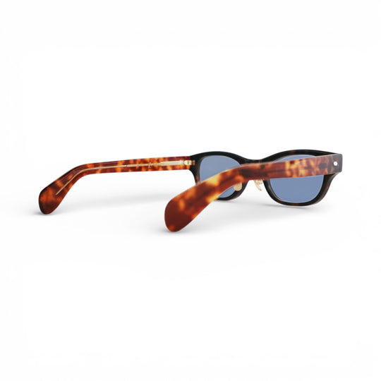 ROUGH サングラス DARK BROWN DEMI / BLUE LENS