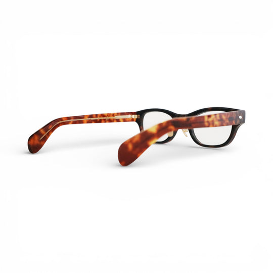 ROUGH サングラス DARK BROWN DEMI / CLEAR LIGHT MIRROR LENS