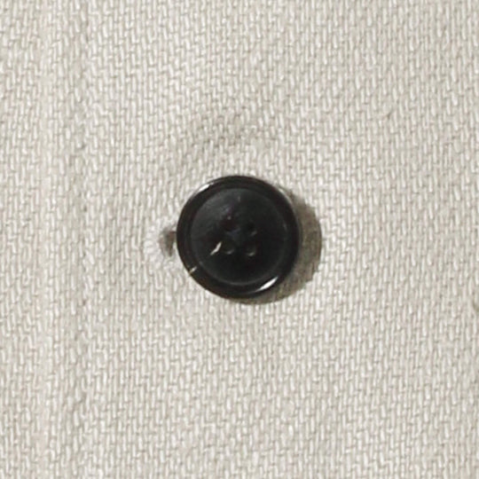 リネン フィールドジャケット シルバー