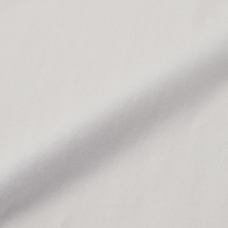 イタリア製コットンニット 半袖モックネック ホワイト – MINIMAL WARDROBE