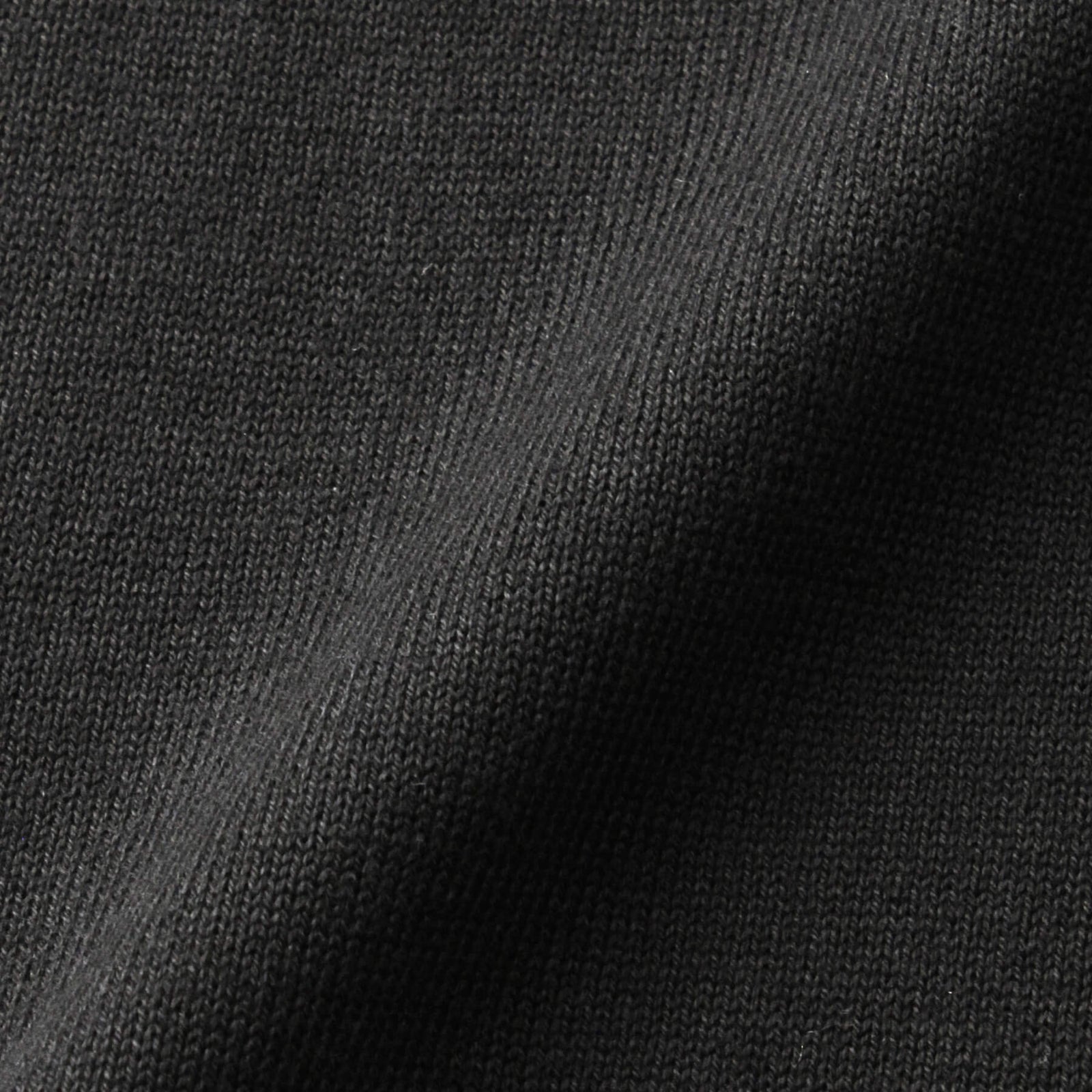 イタリア製 半袖スキッパー コットンニット ブラック – MINIMAL