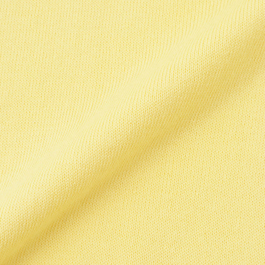 イタリア製 半袖ポロ コットンニット レモン