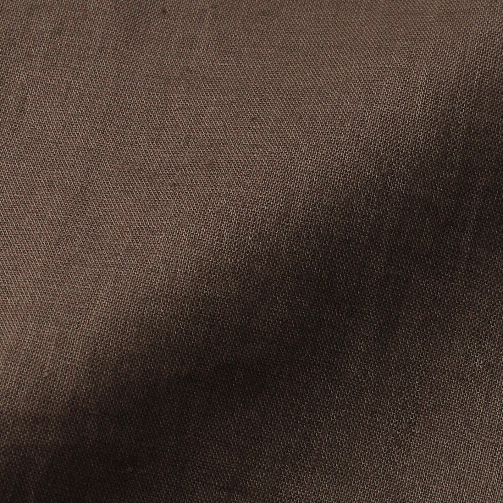 フレンチリネン 半袖サファリシャツ ブラウン – MINIMAL