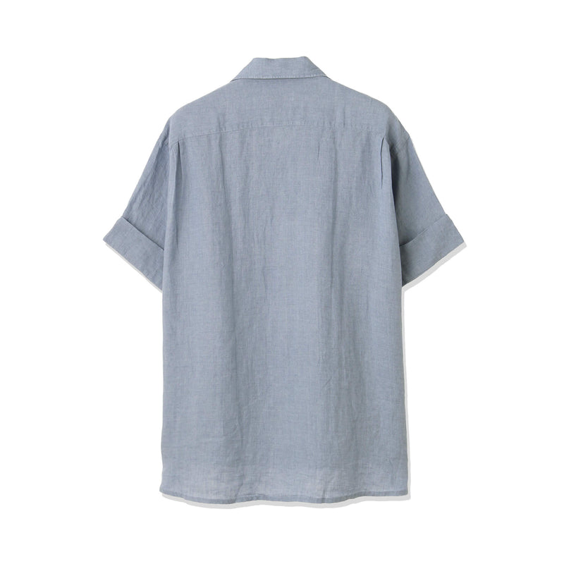 干場 × ARCODIO共同企画】Lino Moderno バイオウォッシュリネン 半袖