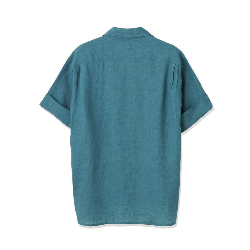 干場 × ARCODIO共同企画】Lino Moderno バイオウォッシュリネン 半袖