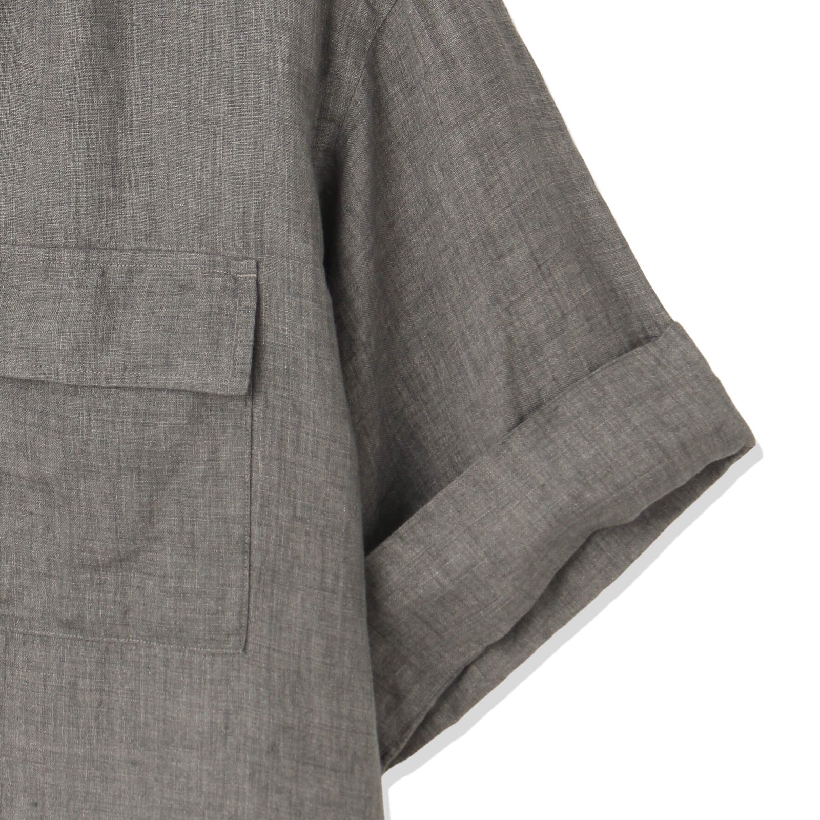干場 × ARCODIO共同企画】Lino Moderno バイオウォッシュリネン 半袖