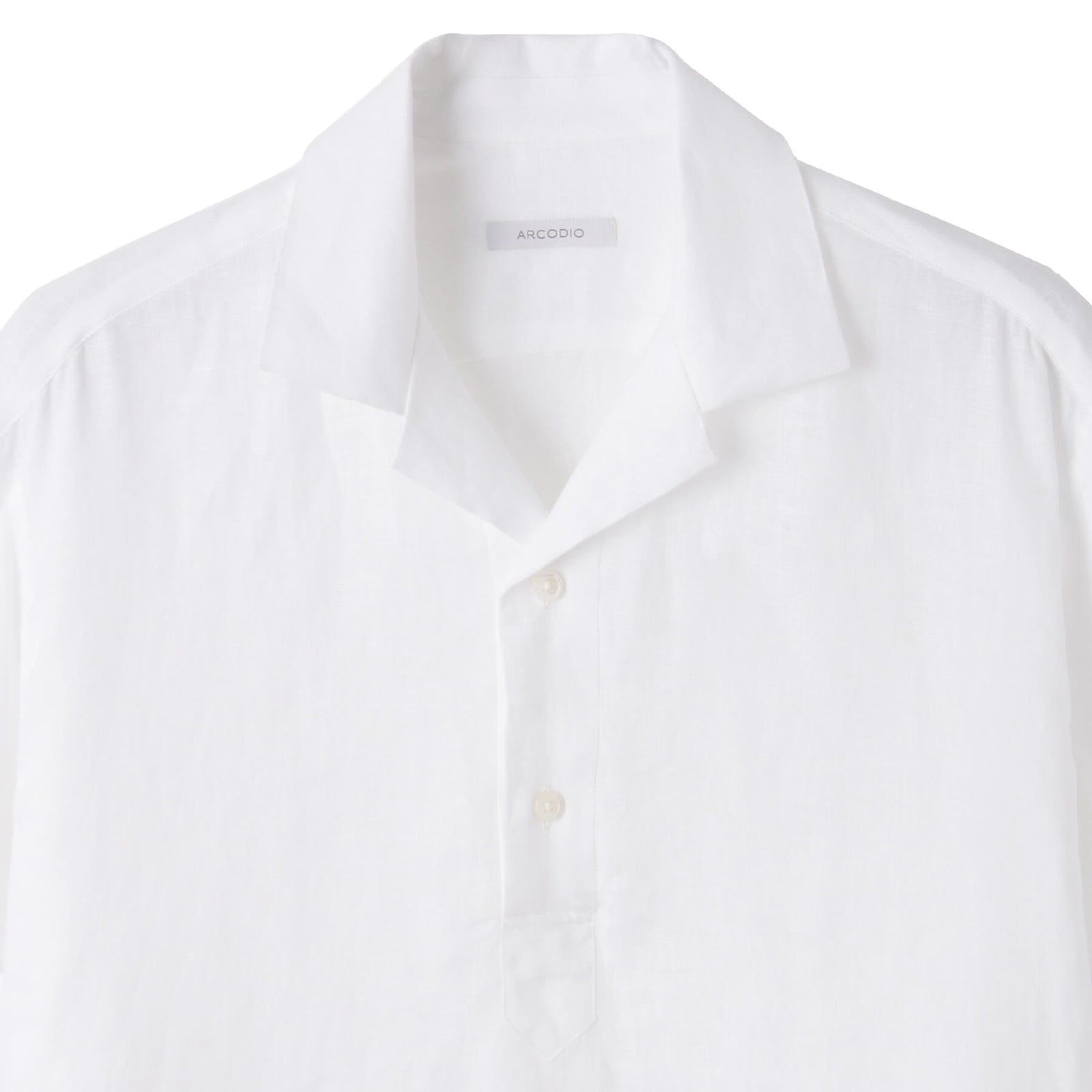 【60％OFF】 半袖プルオーバー フレンチリネン WARDROBE MINIMAL – ホワイト トップス