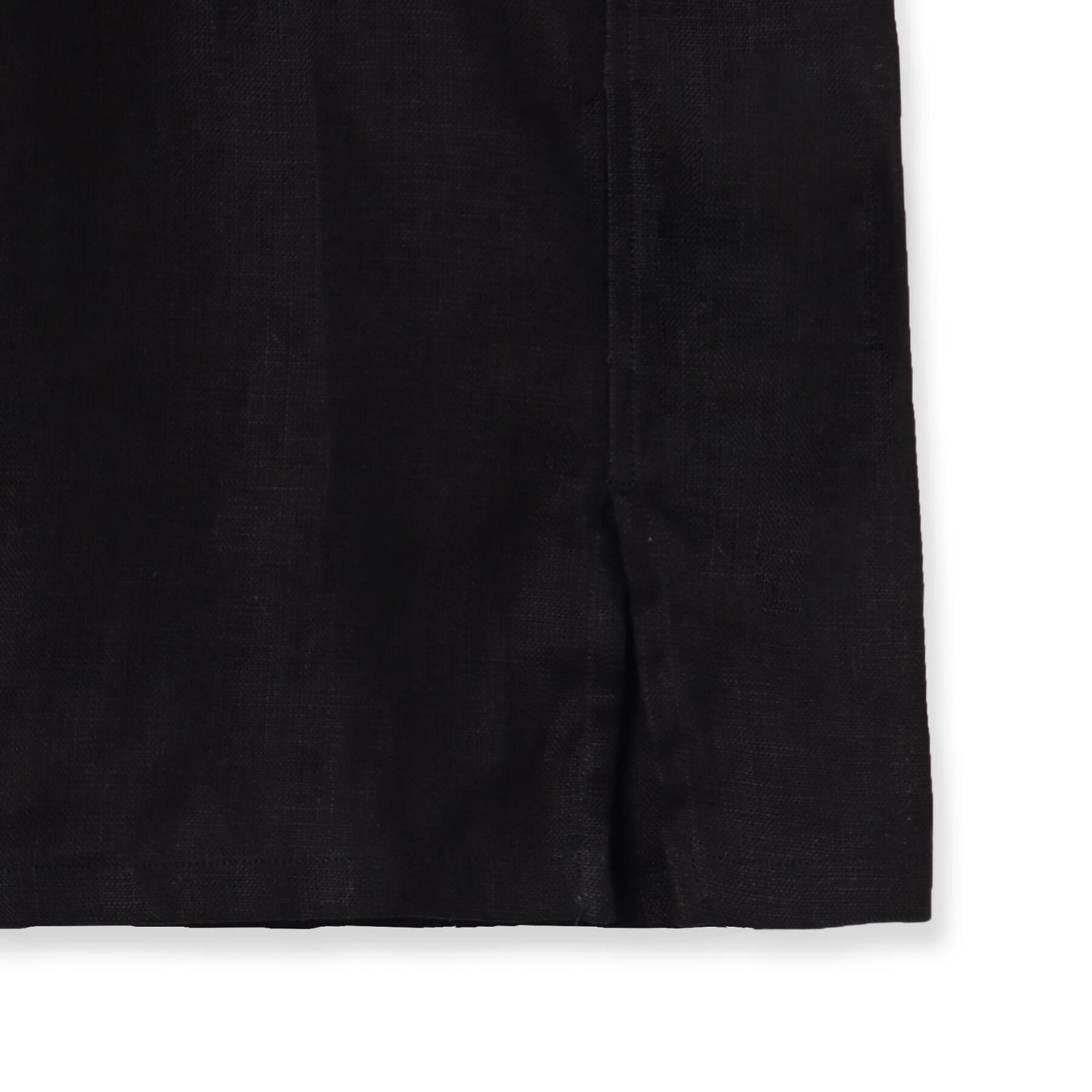 半袖プルオーバー フレンチリネン ブラック – MINIMAL WARDROBE