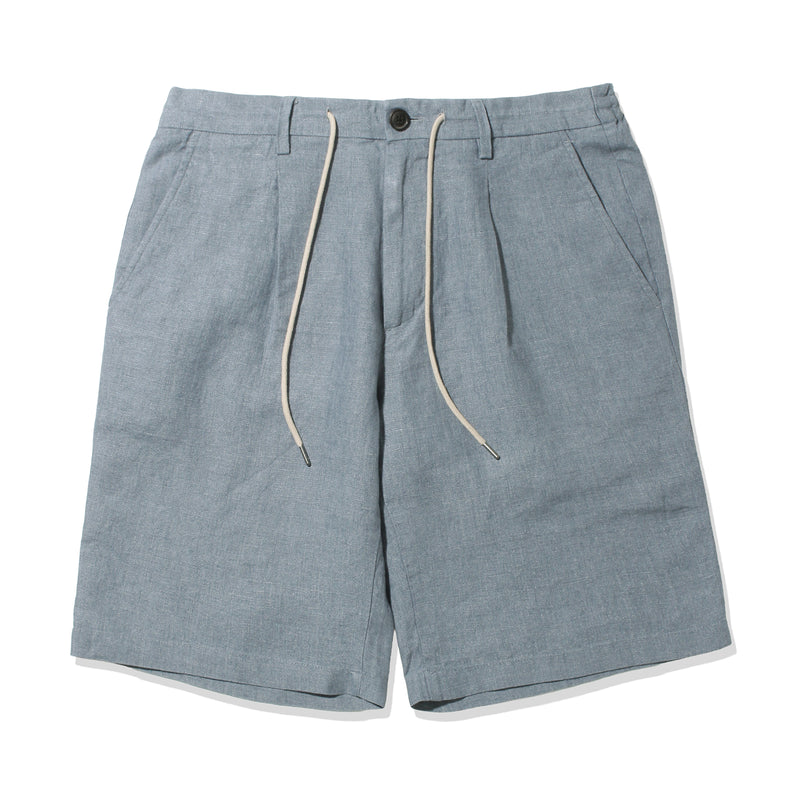 リネンショートパンツ サックスブルー – MINIMAL WARDROBE