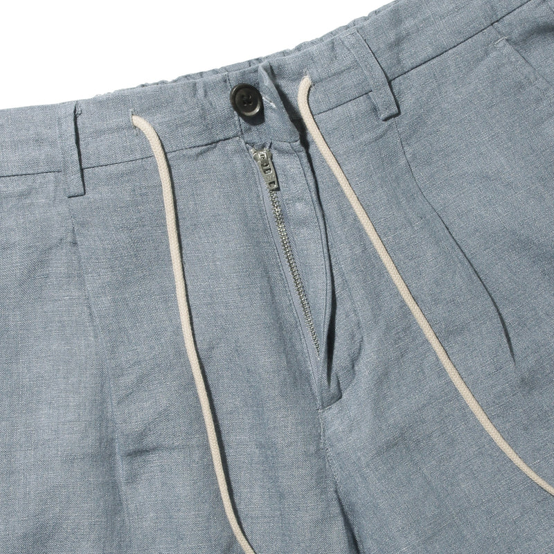 リネンショートパンツ サックスブルー – MINIMAL WARDROBE