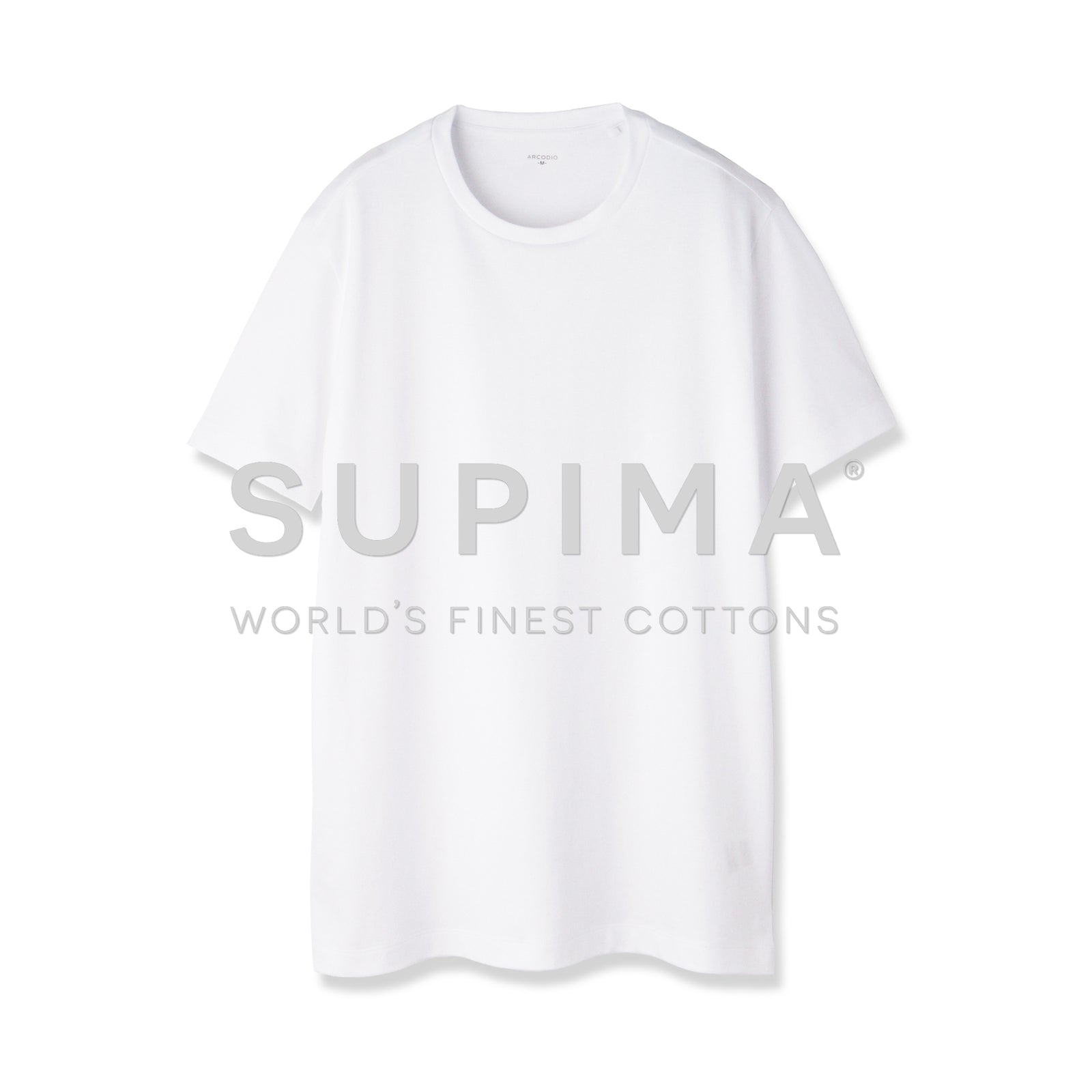 スーピマコットンジャージー Tシャツ ホワイト – MINIMAL WARDROBE（ミニマルワードローブ）