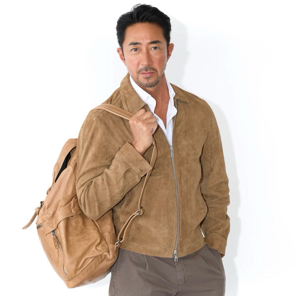 Stretch ZIP Jacket CURRY