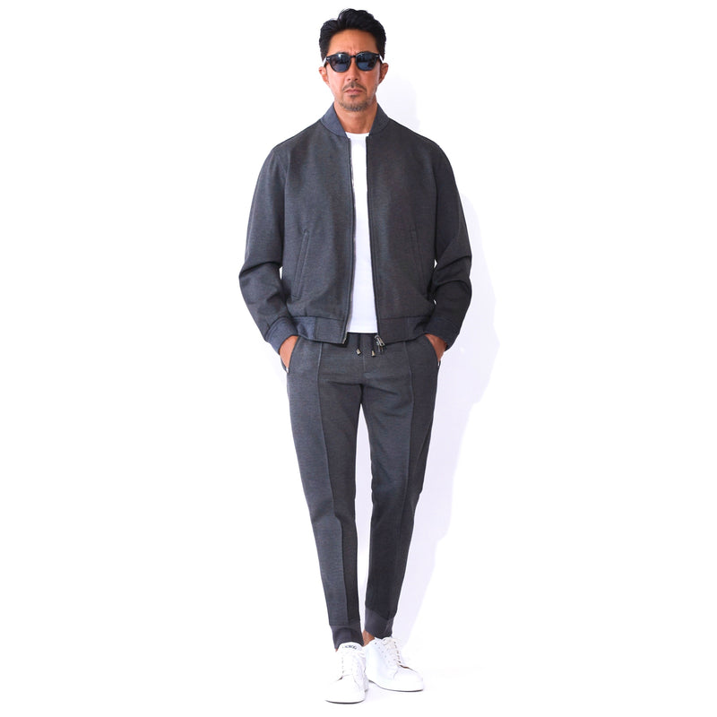 【干場義雅×菅原靴店 コラボ別注モデル】 giabsarchivio ジャブスアルキヴィオ BARDI-A5457 ボンバージャケット グレー