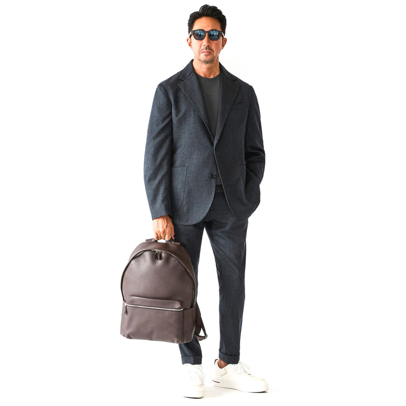 干場別注】1214 バックパック ブラウン – MINIMAL WARDROBE
