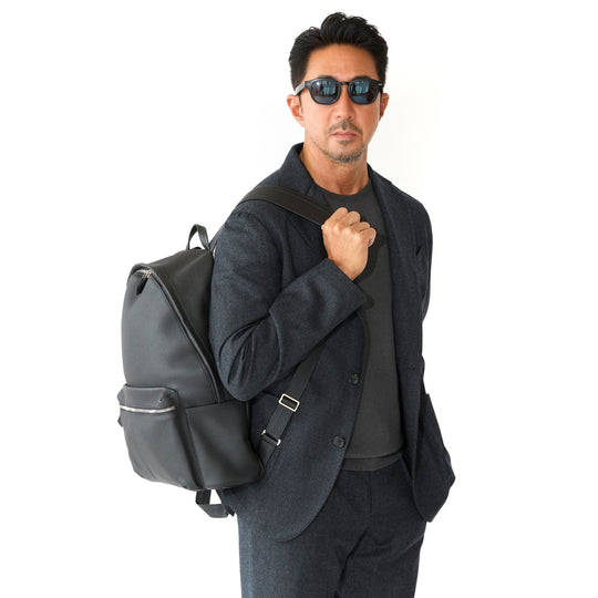 【干場別注】1214  バックパック ブラック