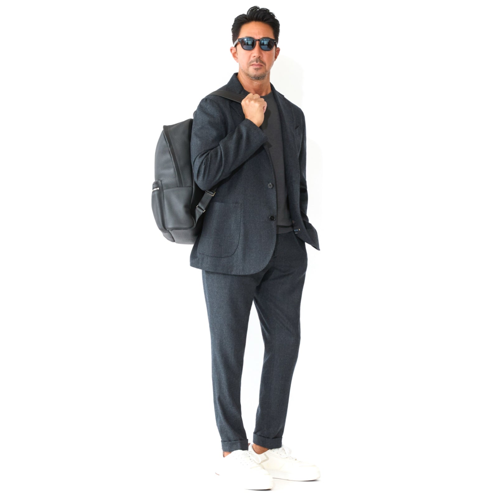 干場別注】1214 バックパック ブラック – MINIMAL WARDROBE