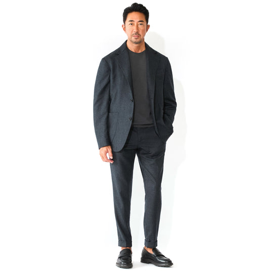 REDA ACTIVE ウール シングル ジャケット グレー