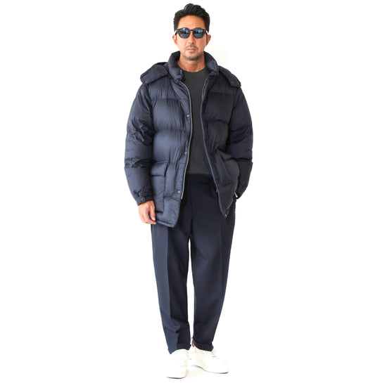 リップストップ ダウンジャケット / デュランス ネイビー