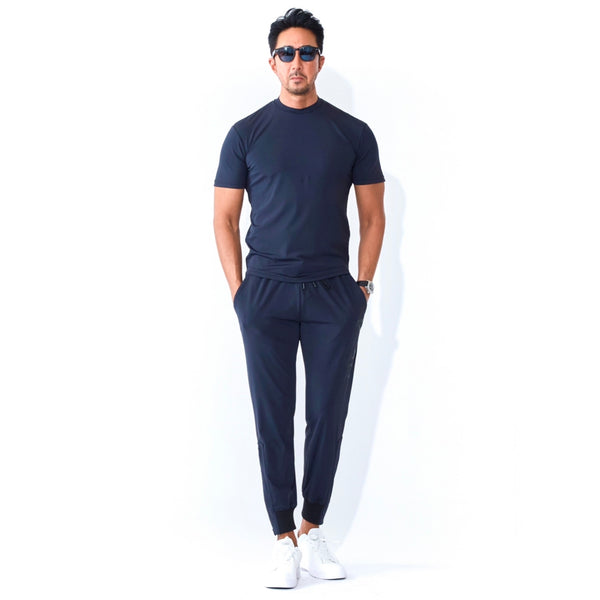 24HR-WEARABLE(COOL) ボードTシャツ (スリムFIT) ブラック 335_NN