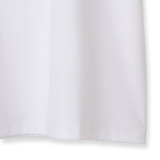 7oz コンパクトヤーンストレッチジャージー ビッグシルエットTシャツ ホワイト