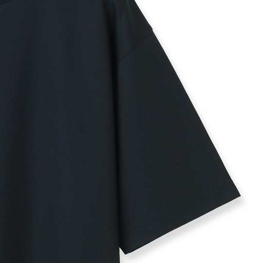 7oz コンパクトヤーンストレッチジャージー ビッグシルエットTシャツ ネイビー