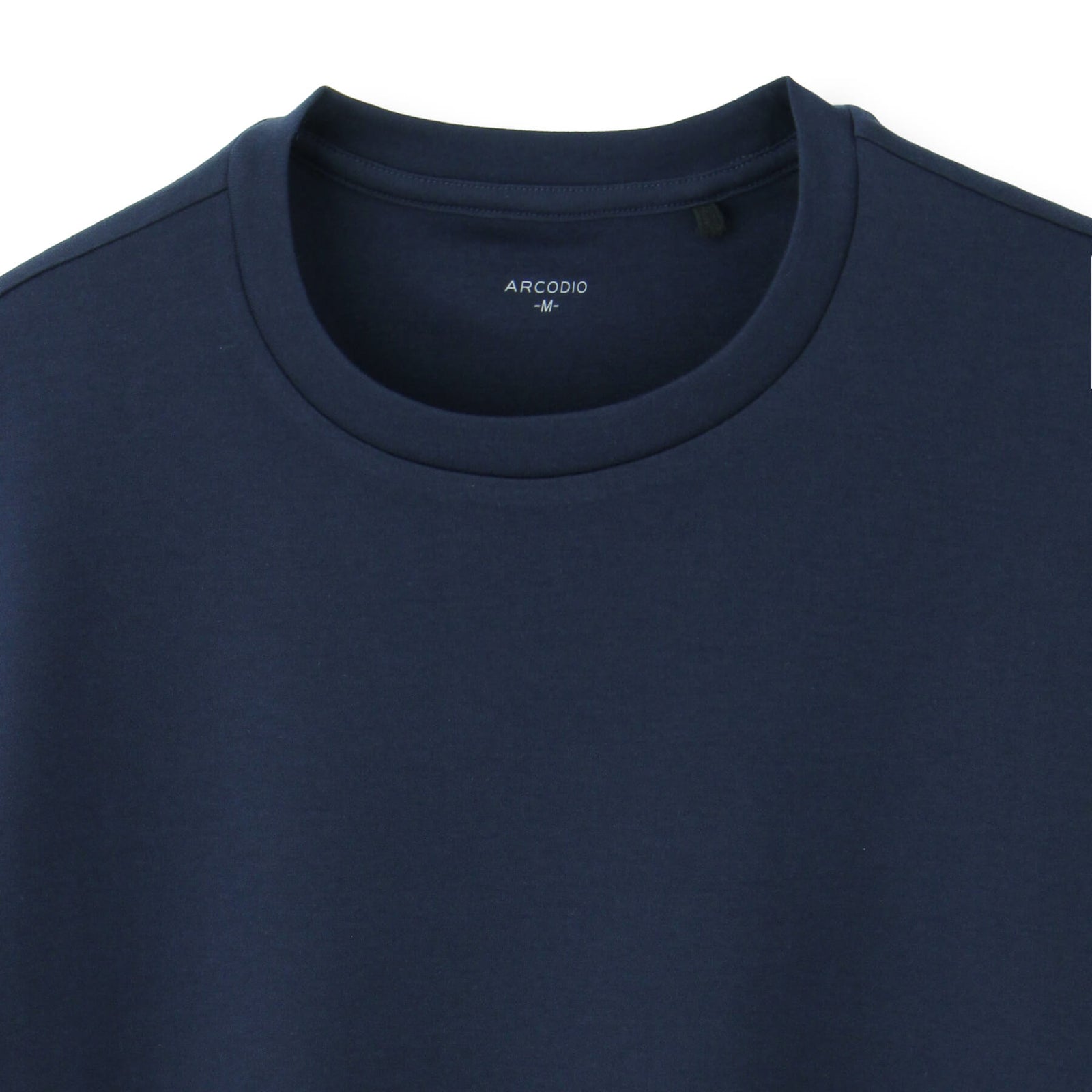スーピマコットンジャージー Tシャツ ネイビー – MINIMAL
