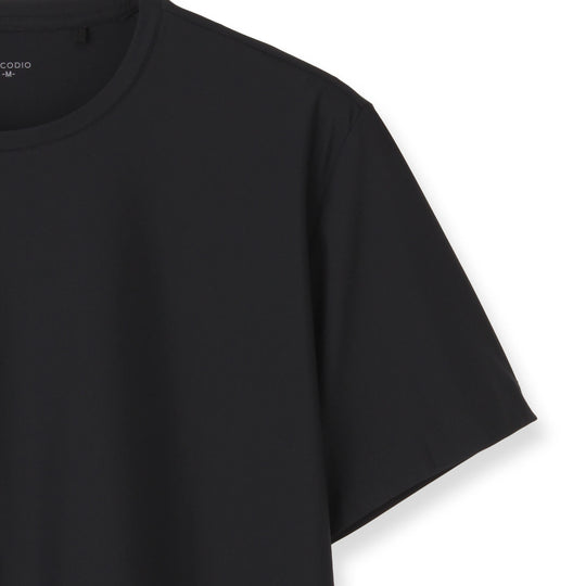 【予約販売】 トリコットジャージー Tシャツ ブラック