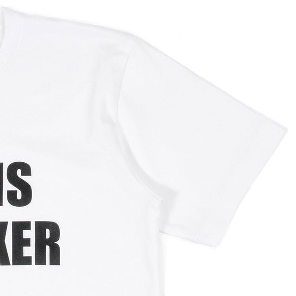 FTS-06 「THIS IS NOT FIXER」WHITE プリントTシャツ – MINIMAL WARDROBE