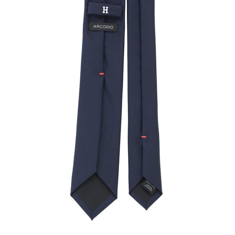 9/20(土)18時販売開始 Loro Piana Fabric Super150's Wool ウールタイ5.5cm カラー：ライトネイビー
