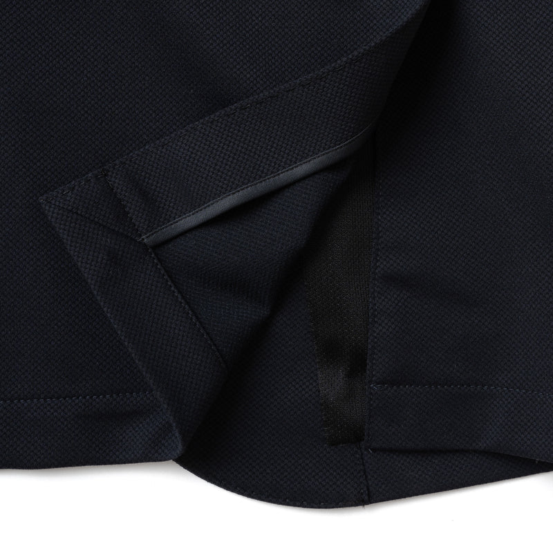 Air- Grid Cotton Jersey シングル２Bテーラードジャケット コスモネイビー