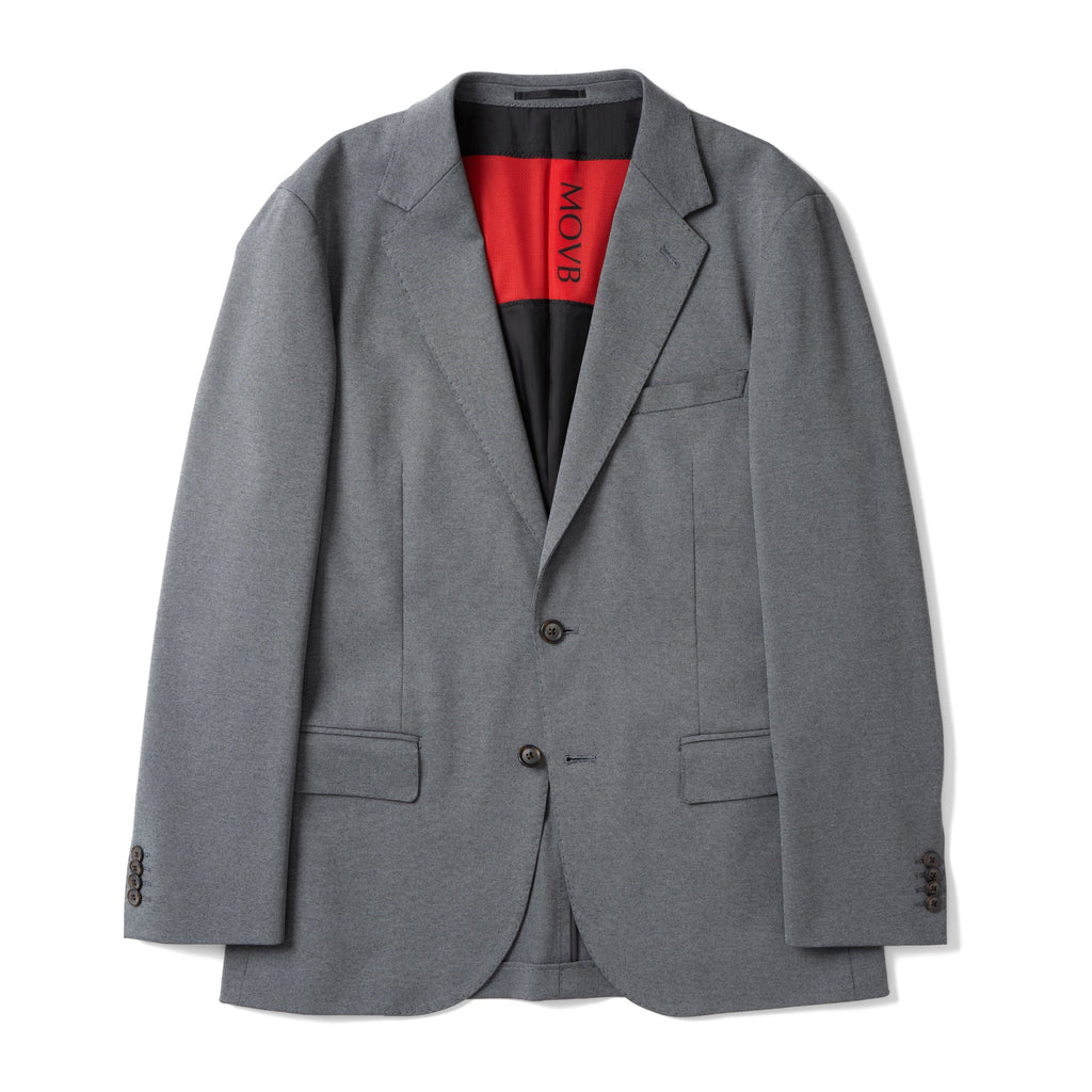 TTM02（ダブルティエム02） シングル2Bトラベルジャケット グレー