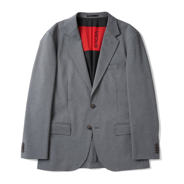 TTM02（ダブルティエム02） シングル2Bトラベルジャケット グレー