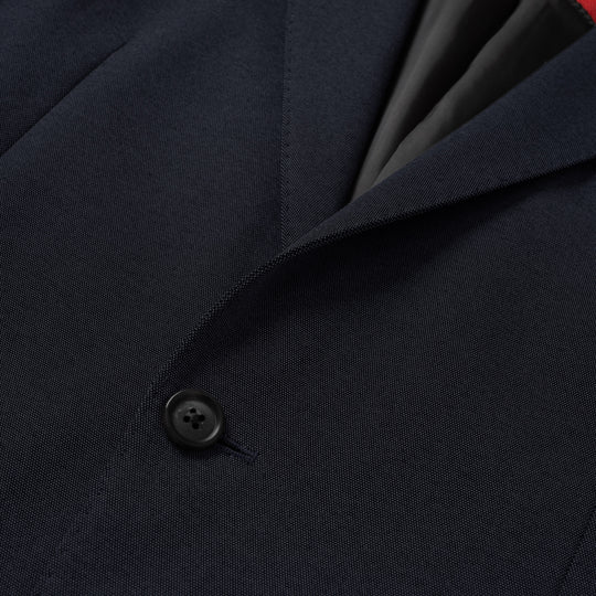 TTM02（ダブルティエム02）バーズアイ  シングル2Bトラベルジャケット ネイビー