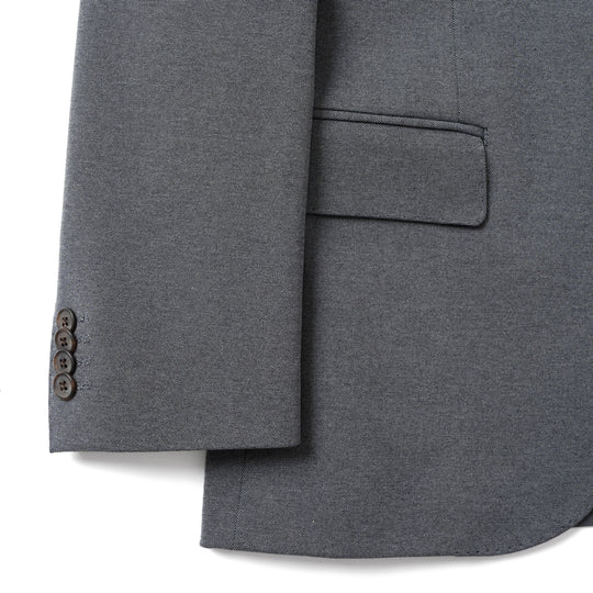 TTM02（ダブルティエム02） シングル2Bトラベルジャケット グレー