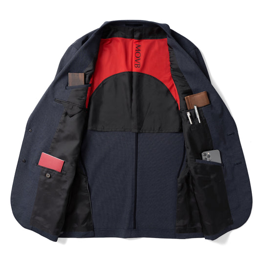 MOVB　シングル2Bジャケット　ミリタリーグレー　48 MOVB – MINIMAL WARDROBE（ミニマルワードローブ）