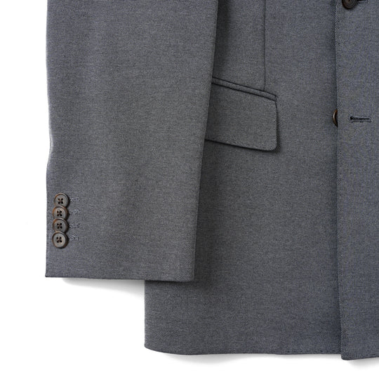 TTM02（ダブルティエム02）ダブル6Bトラベルジャケット グレー