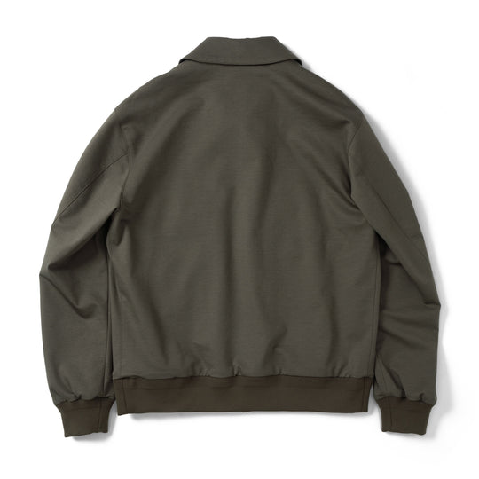 Duplex Cotton Jersey トラベル A-2 フライトジャケット カーキ