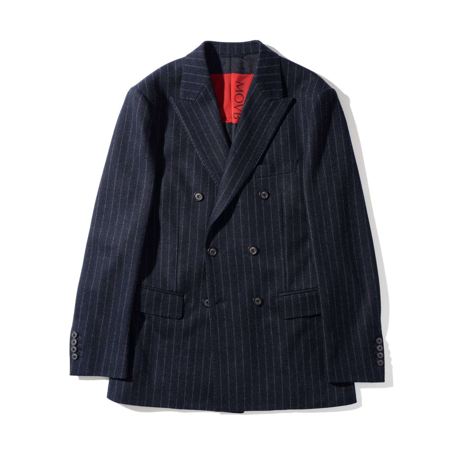 Optima 16.5 Merino Wool Jersey Banker Stripe ダブル6Bクラシック