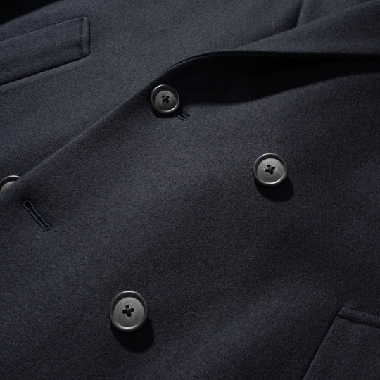 Optima16.5 Merino Jersey オーバーサイズ ダブルチェスター コスモネイビー